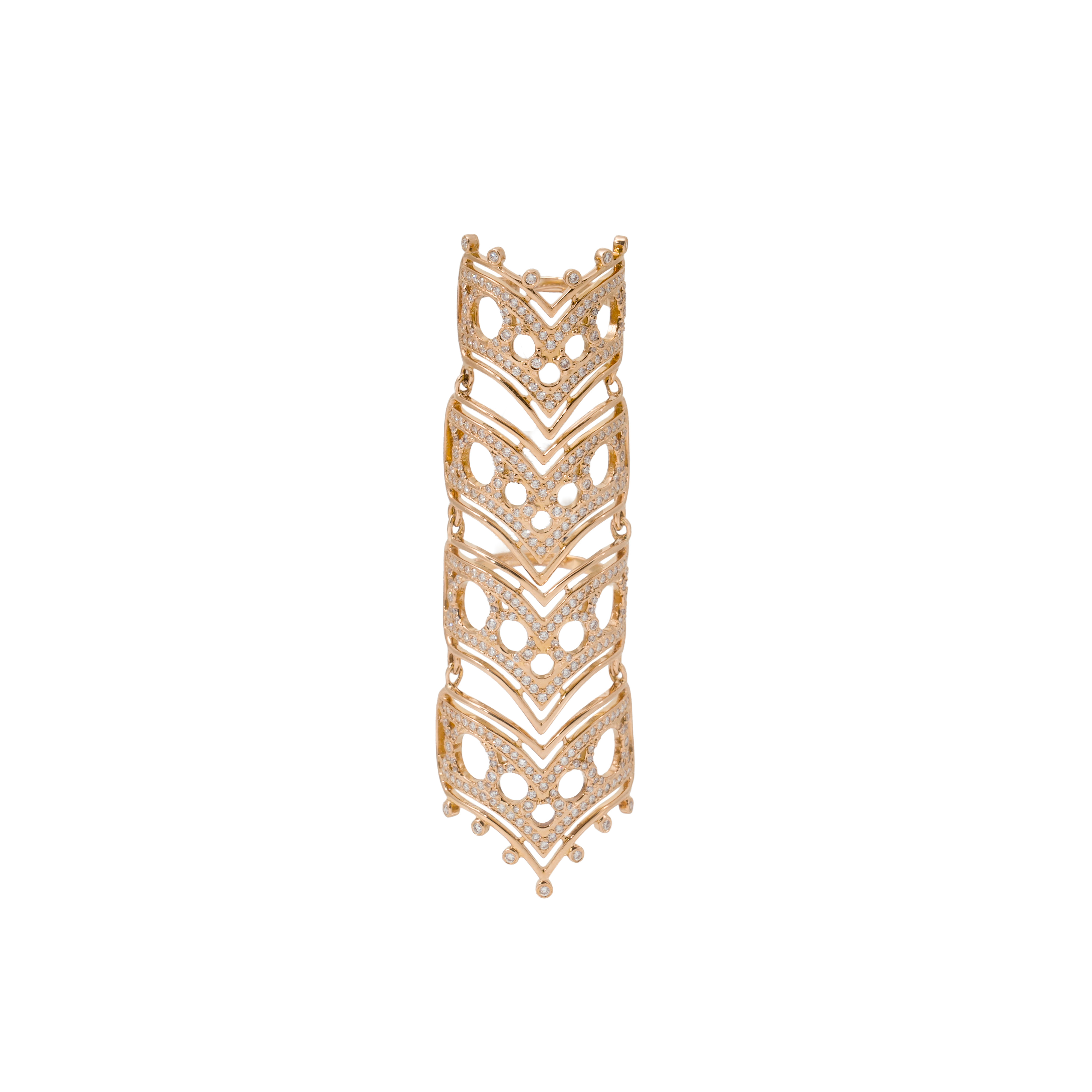 Maha Classic - Rose Gold Long Rings